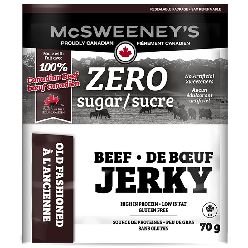 Beef Jerky ZERO Sugar Old Fashioned