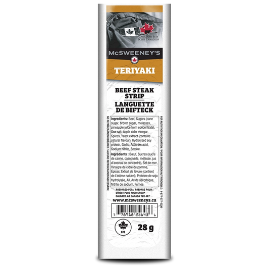 Beef Steak Strips Teriyaki