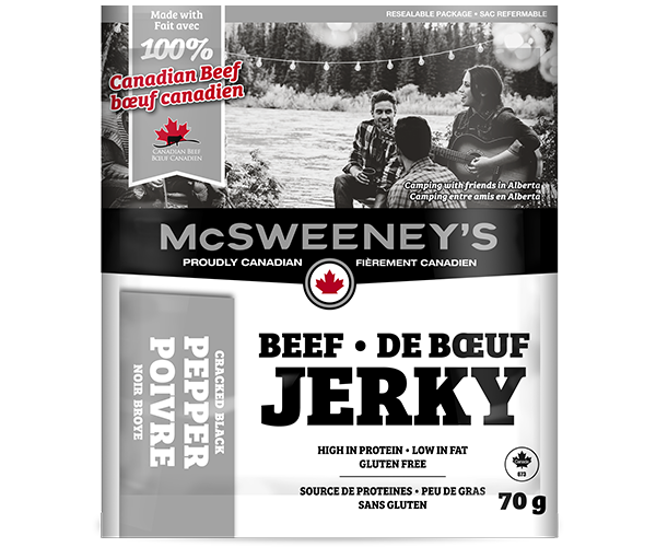 Beef Jerky Cracked Black Pepper
