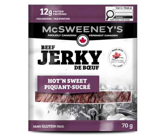 Hot 'N Sweet Beef Jerky