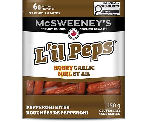 Honey Garlic L'il Peps • McSweeney's Premium Jerky & Meat Snacks