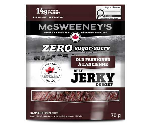 ZERO Sugar Old Fashioned Beef Jerky