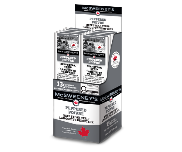 Peppered Beef Steak Strips