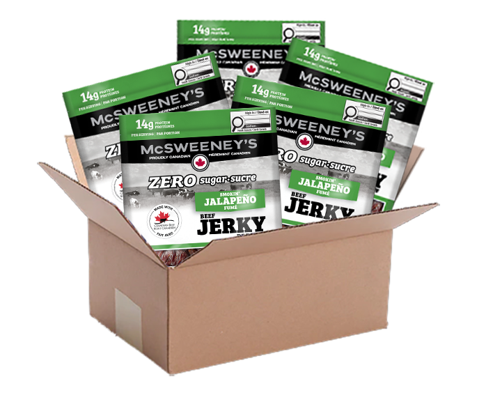 ZERO Sugar Smokin' Jalapeno Beef Jerky