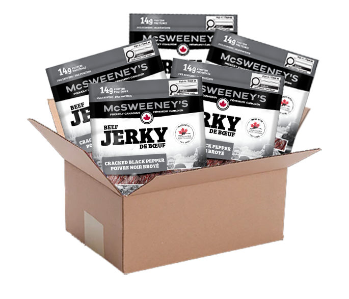 Cracked Black Pepper Beef Jerky