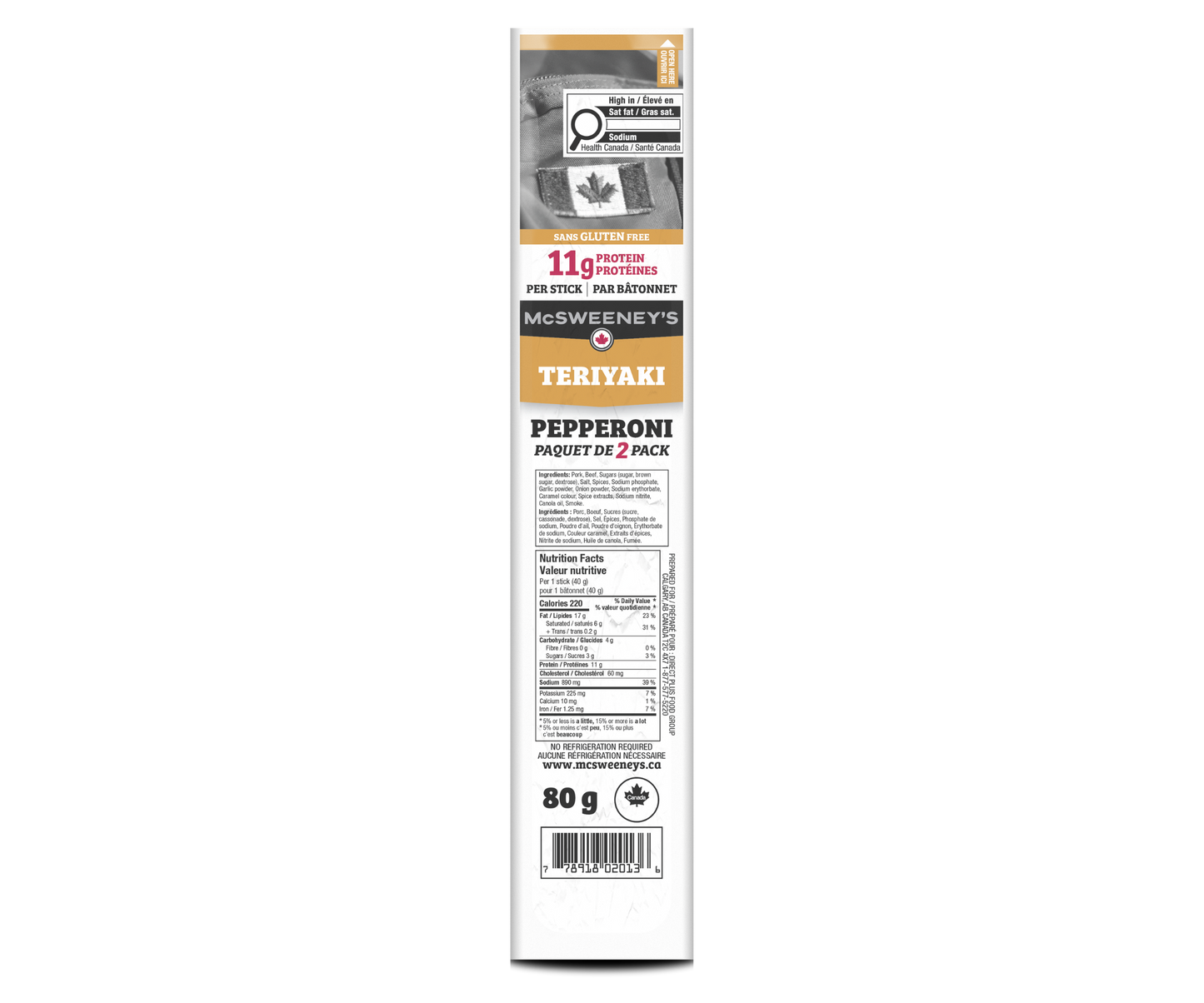Teriyaki Pepperoni 2-Pack