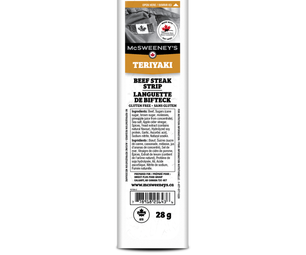 Teriyaki Beef Steak Strips